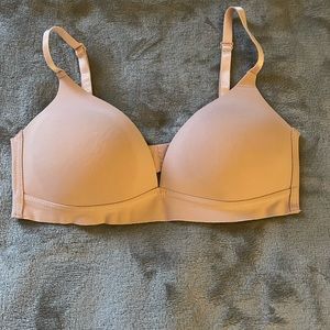 Unused soft fabric beige bra.